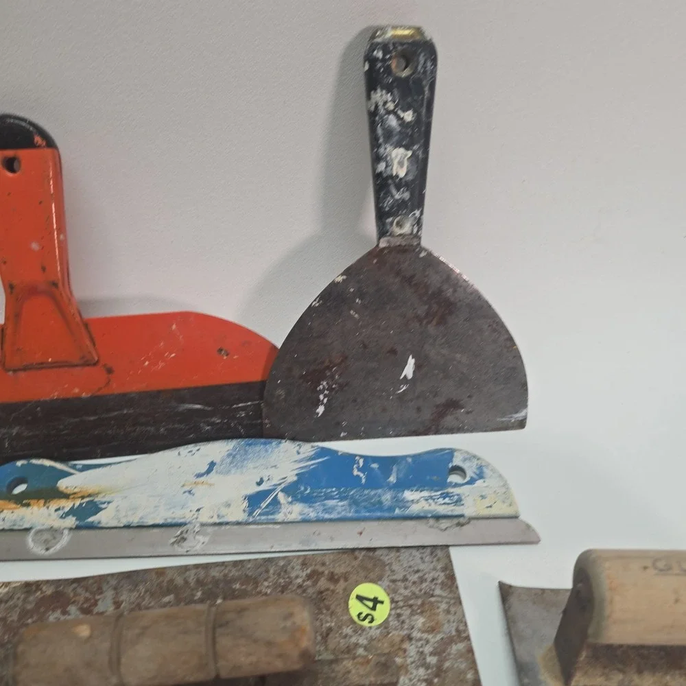Marshalltown & Other Brands Finishing Tool Lot Trowels, Float & Edger 12 Pieces